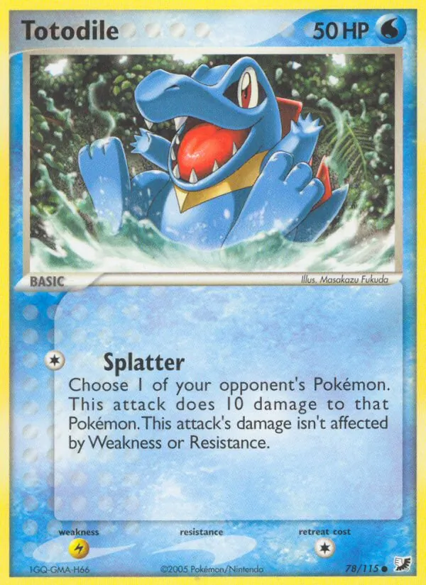Totodile #78/115