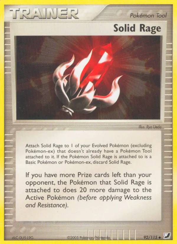 Solid Rage, Unseen Forces #92/115
