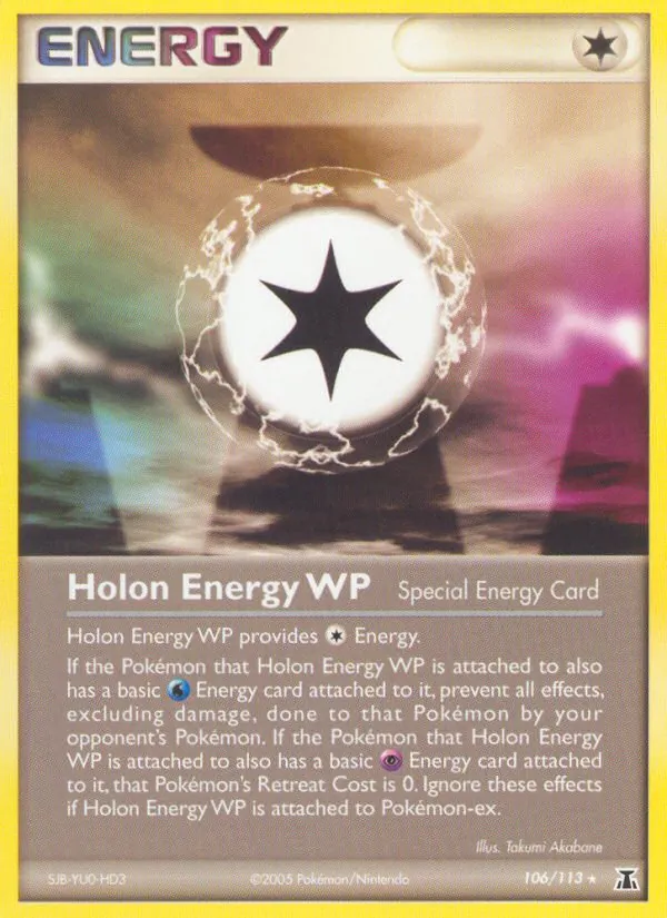 Holon Energy WP, Delta Species #106/113