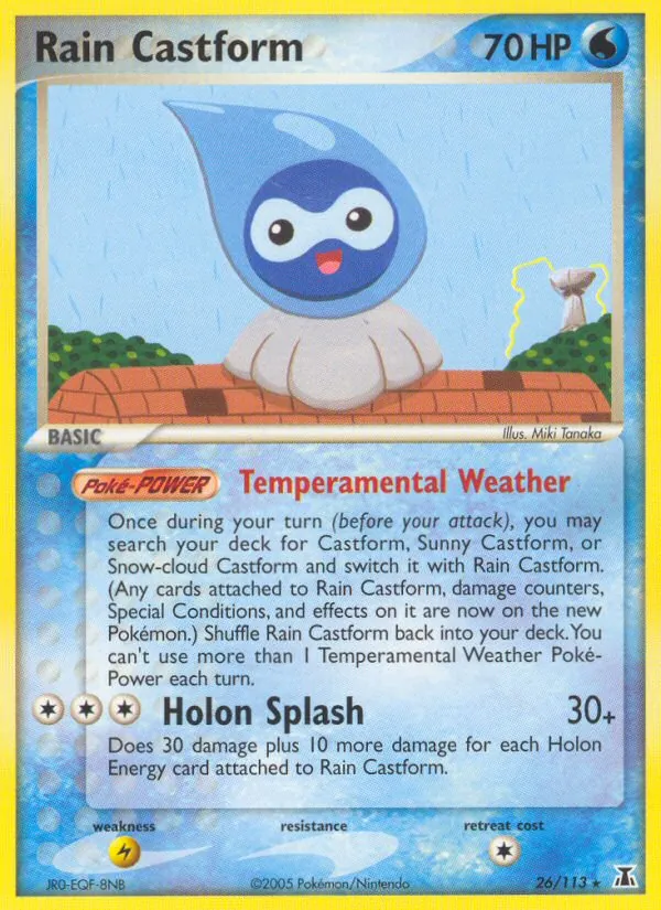 Rain Castform #26/113