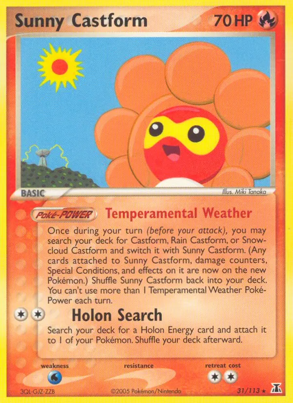 Sunny Castform #31/113