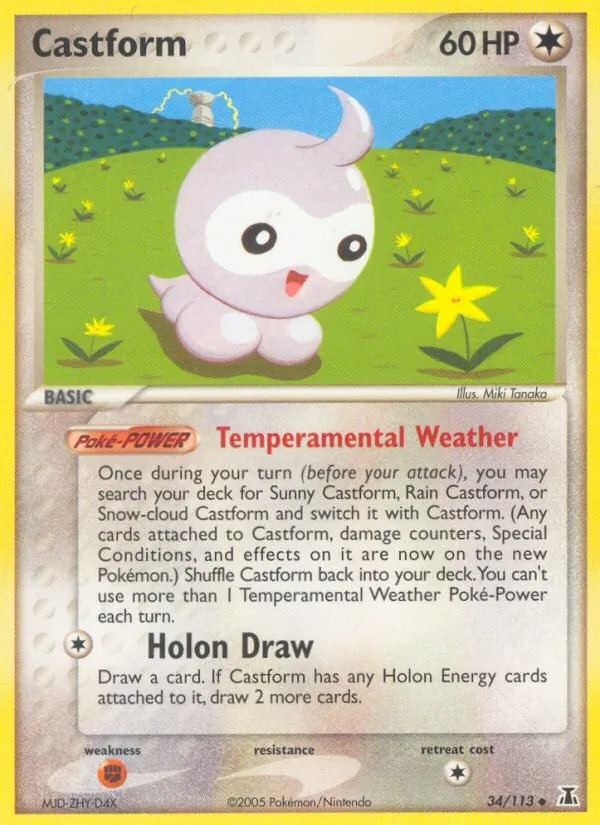 Castform #34/113