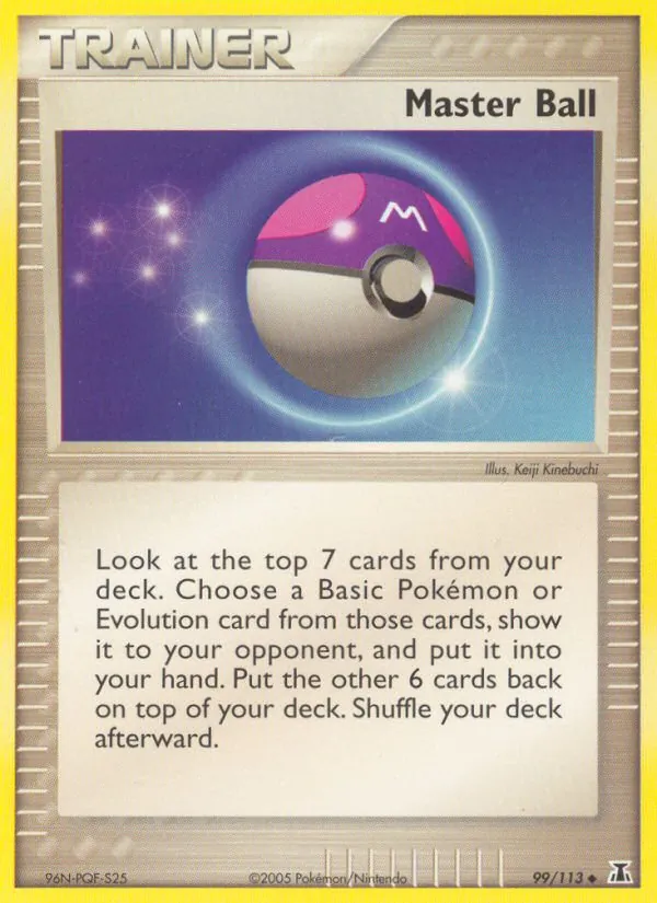 Master Ball, Delta Species #99/113