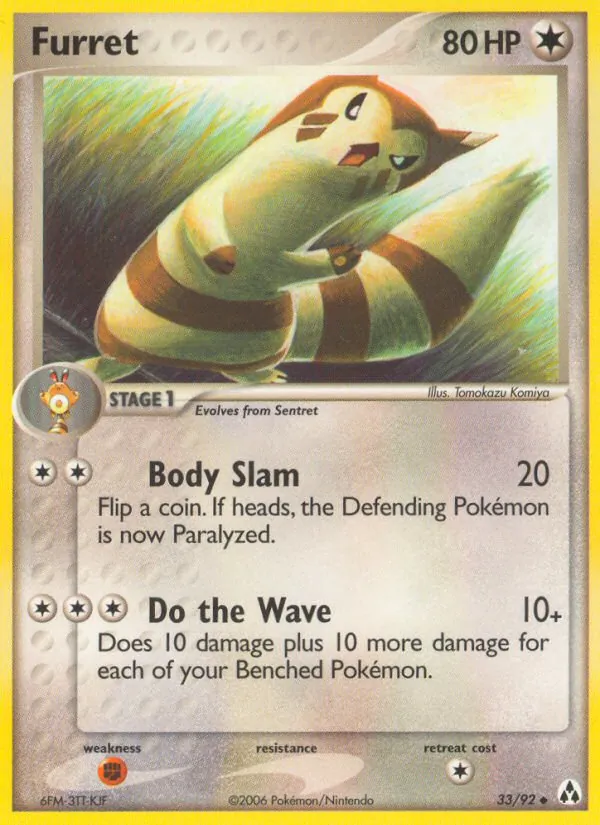 Furret #33/92