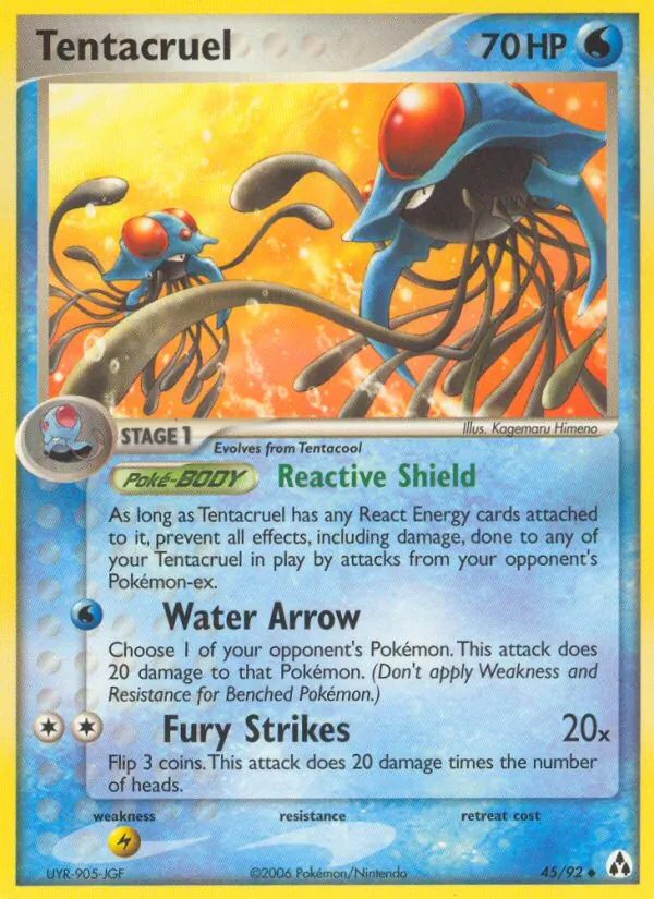 Tentacruel #45/92