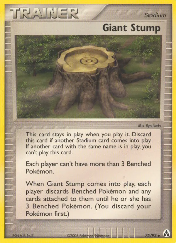Giant Stump, Legend Maker #75/92