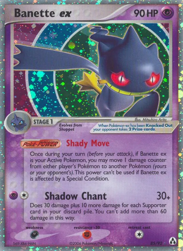 Banette ex #85/92