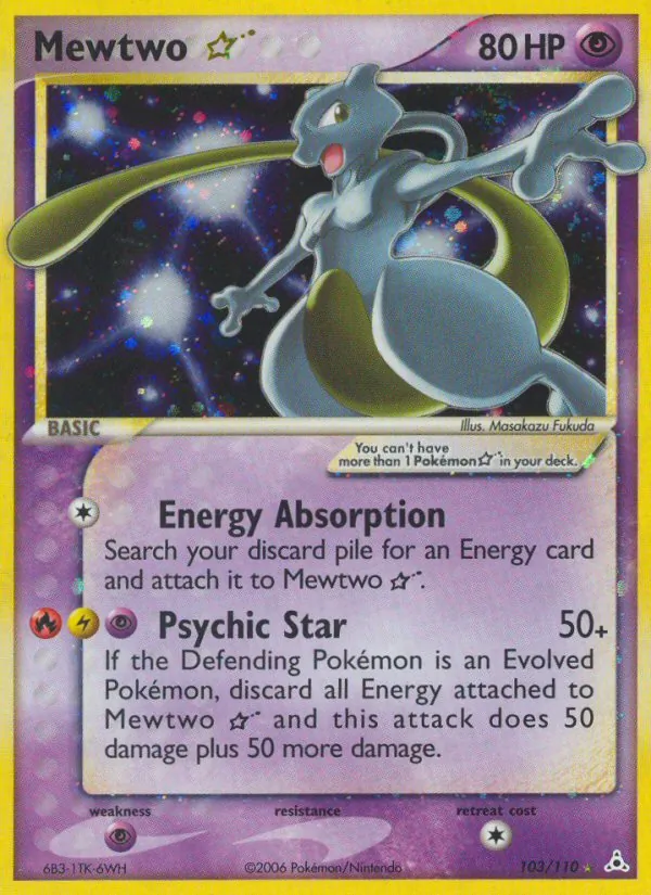 Mewtwo Star #103/110