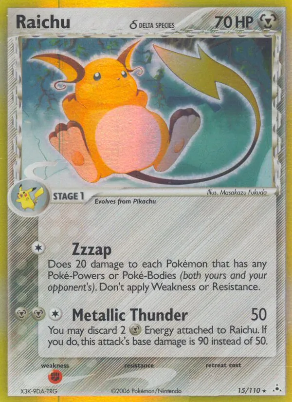 Raichu δ #15/110
