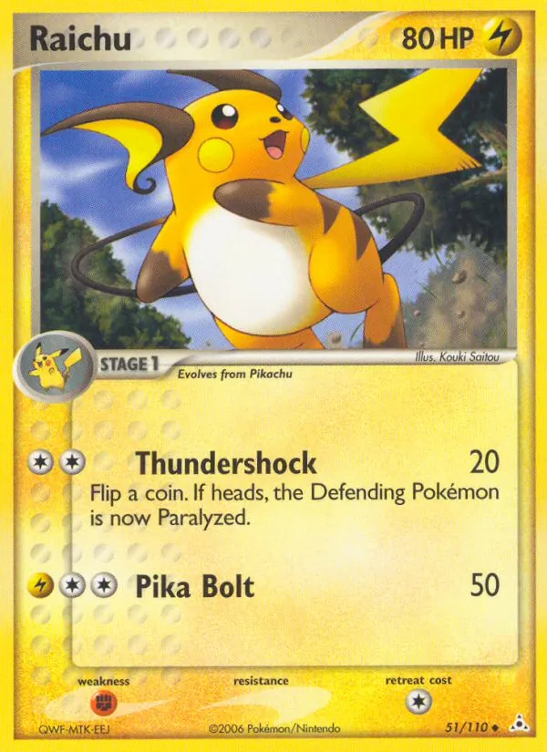 Raichu #51/110