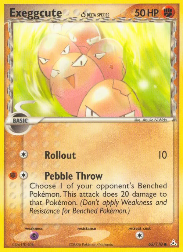 Exeggcute δ #65/110