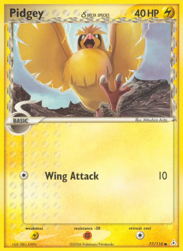 Pidgey δ #77/110