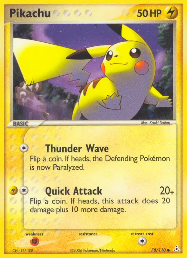 Pikachu #78/110