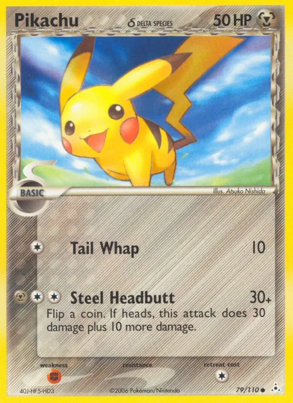 Pikachu δ #79/110