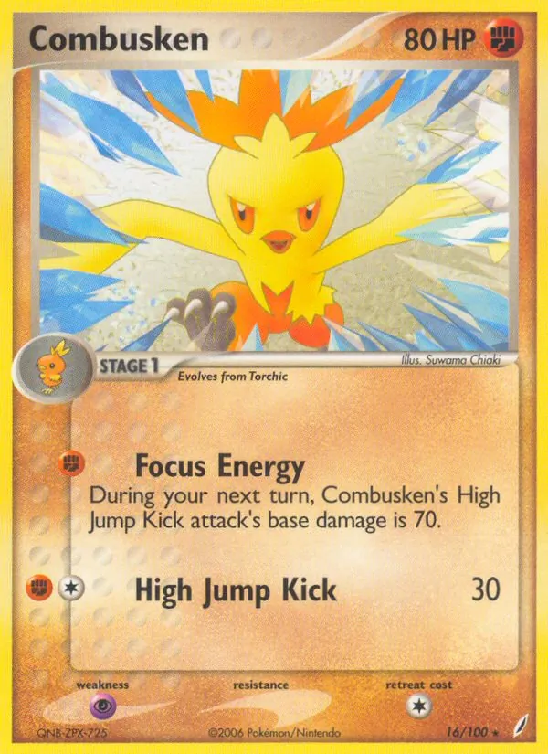 Combusken #16/100