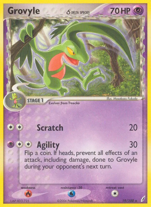 Grovyle δ #19/100