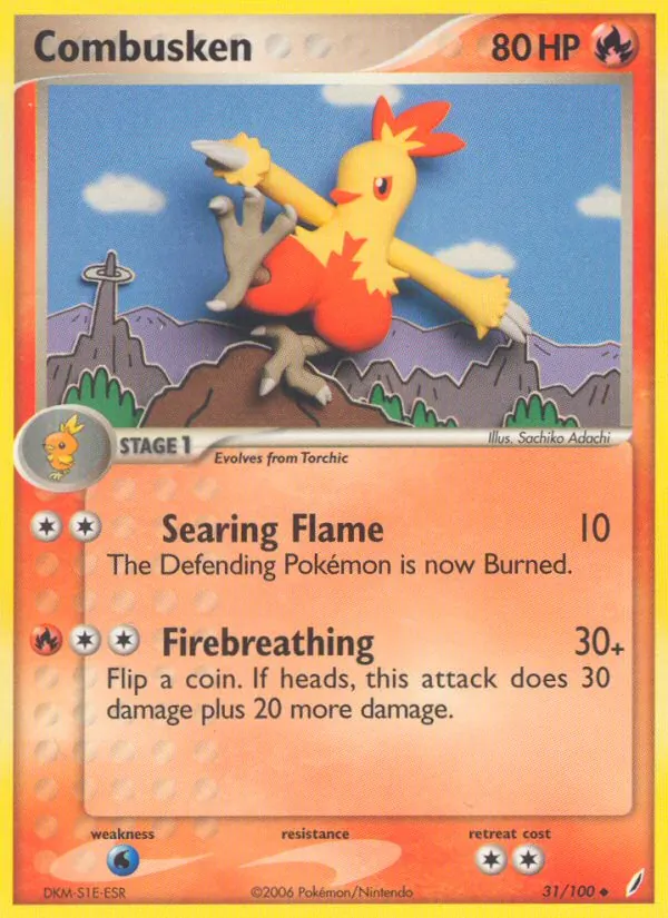 Combusken #31/100