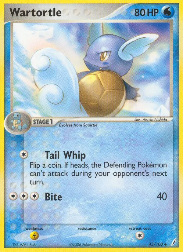 Wartortle #43/100