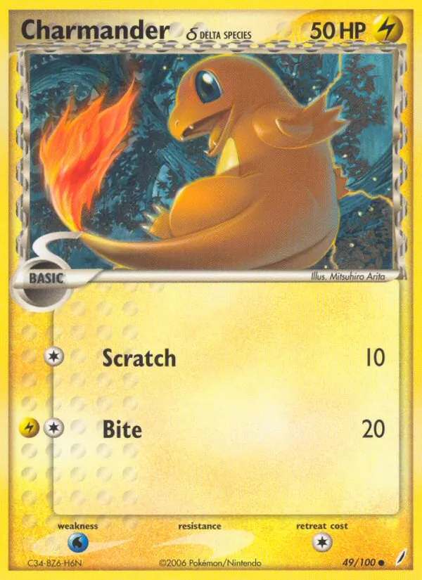 Charmander δ #49/100