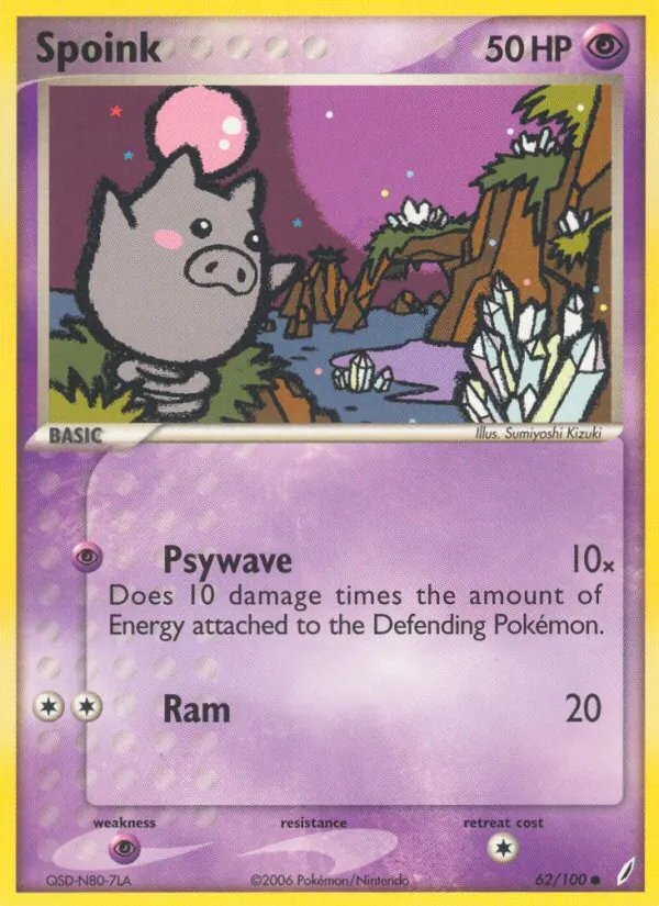 Spoink #62/100
