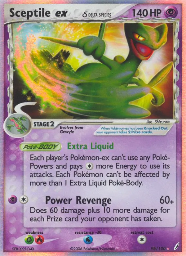 Sceptile ex δ #96/100