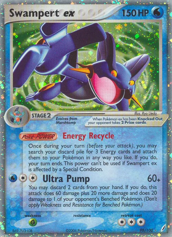Swampert ex #98/100