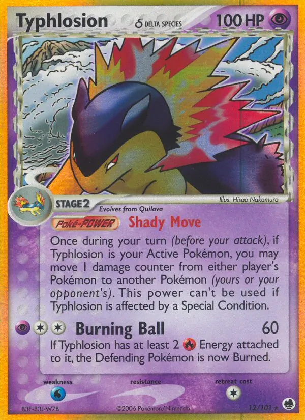 Typhlosion δ #12/101