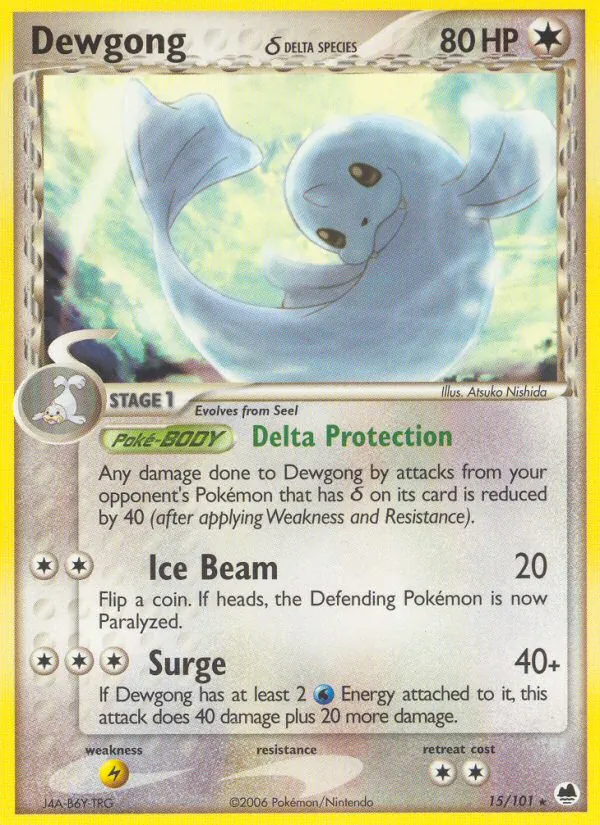 Dewgong δ #15/101