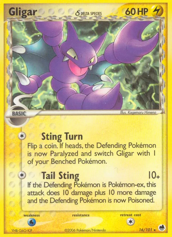 Gligar δ #16/101