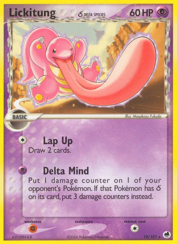 Lickitung δ #19/101