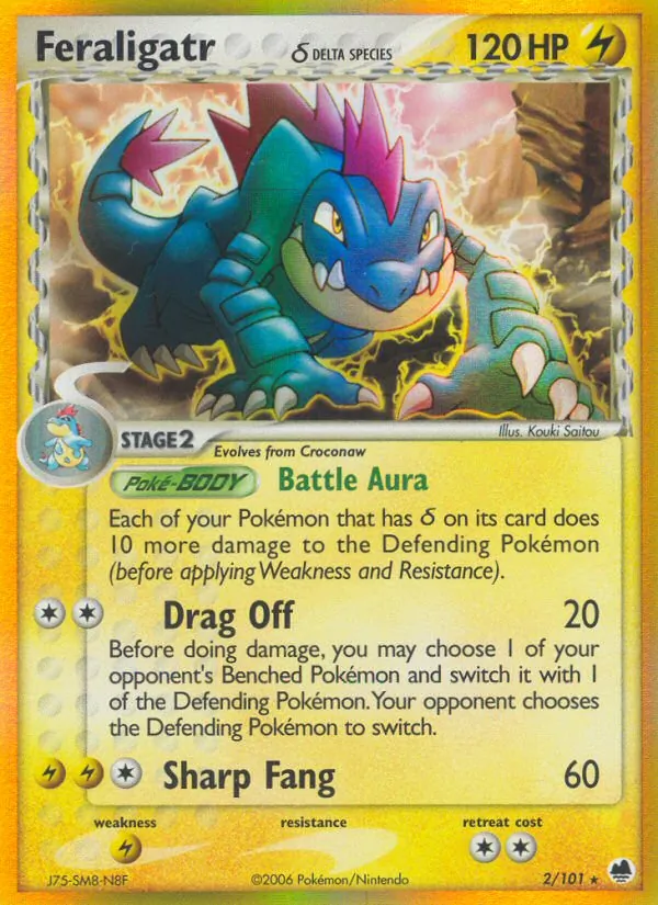 Feraligatr δ #2/101