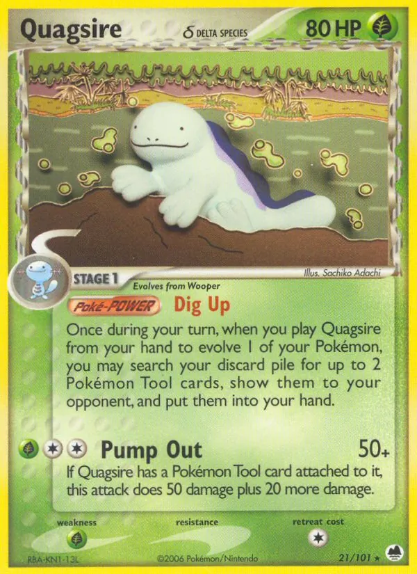 Quagsire δ #21/101
