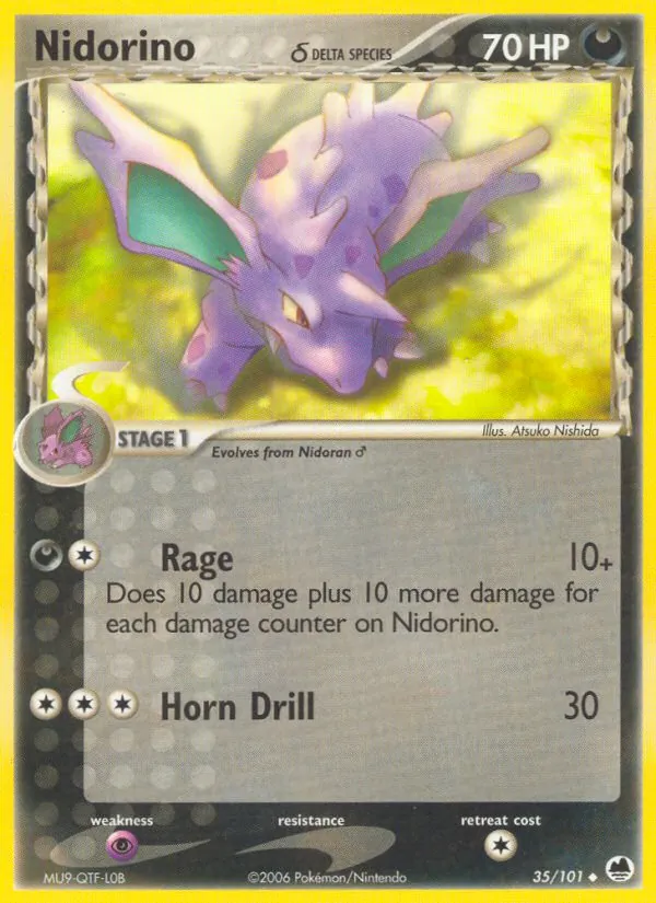 Nidorino δ #35/101
