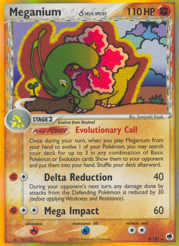 Meganium δ #4/101