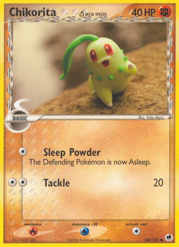 Chikorita δ #44/101