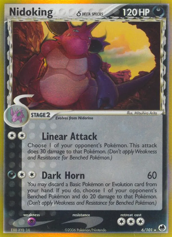 Nidoking δ #6/101
