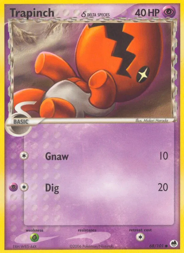 Trapinch δ #68/101