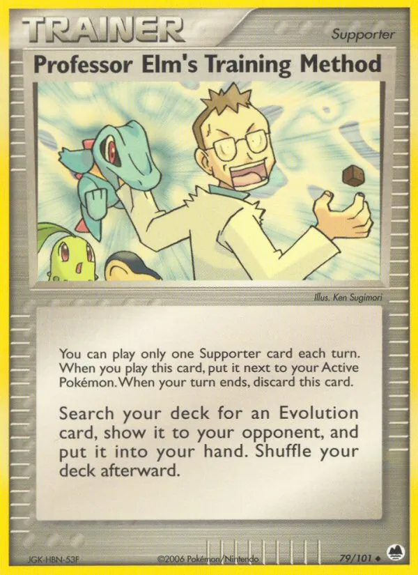Professor Elm's Training Method, Dragon Frontiers #79/101
