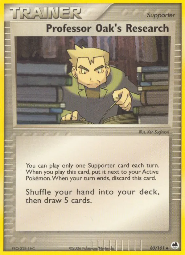 Professor Oak's Research, Dragon Frontiers #80/101