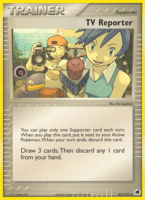 TV Reporter, Dragon Frontiers #82/101