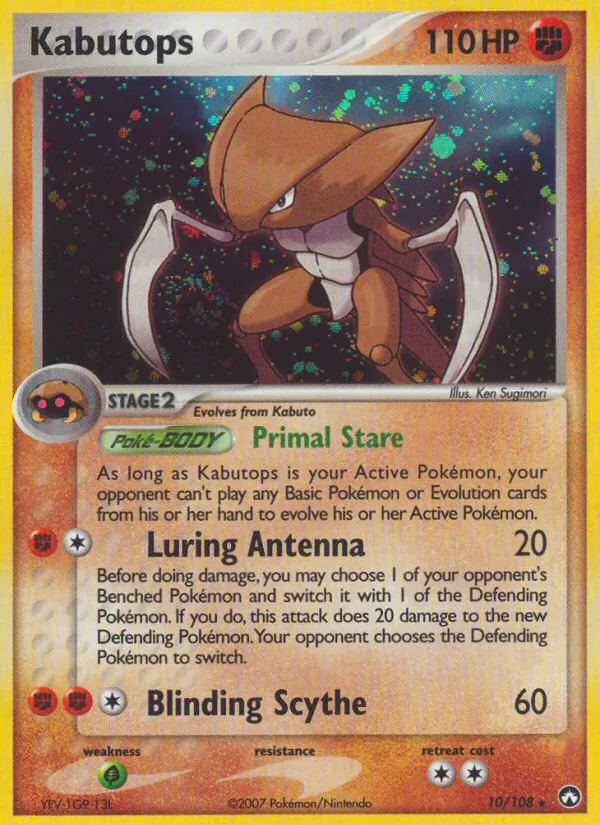 Kabutops #10/108
