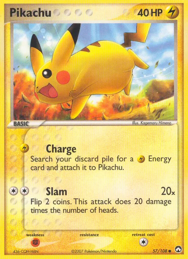 Pikachu #57/108