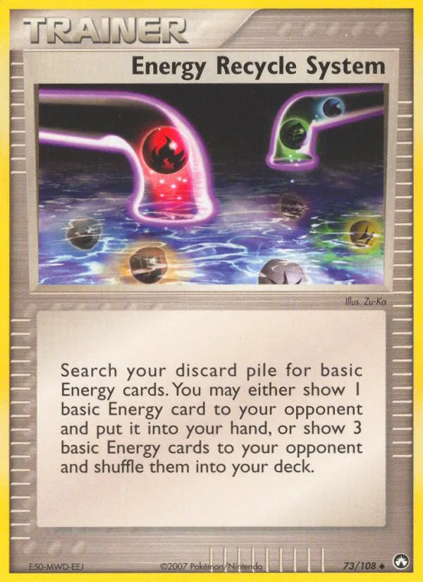 Energy Recycle System, Power Keepers #73/108