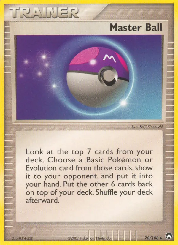 Master Ball, Power Keepers #78/108
