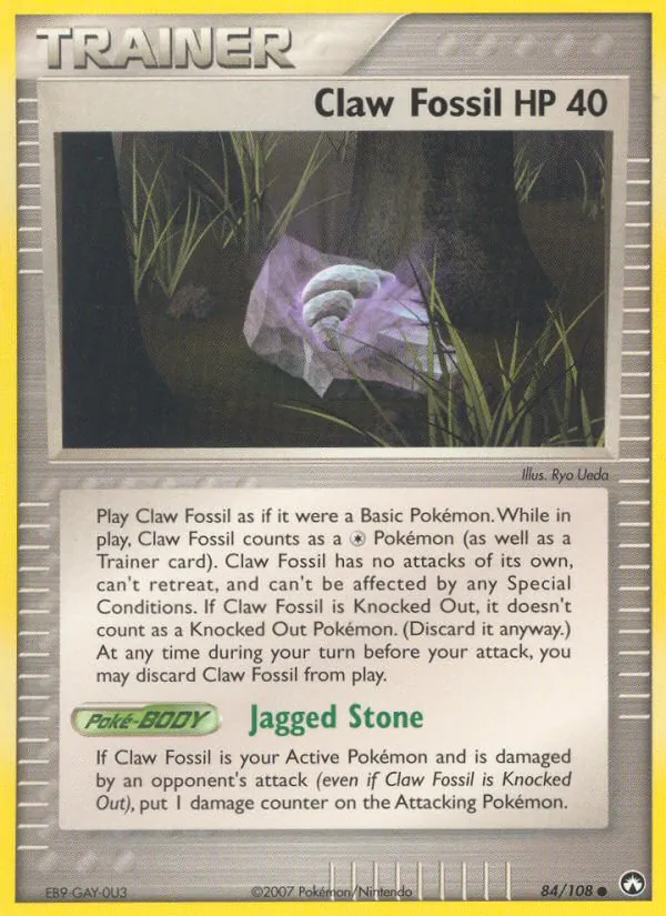 Claw Fossil, Power Keepers #84/108