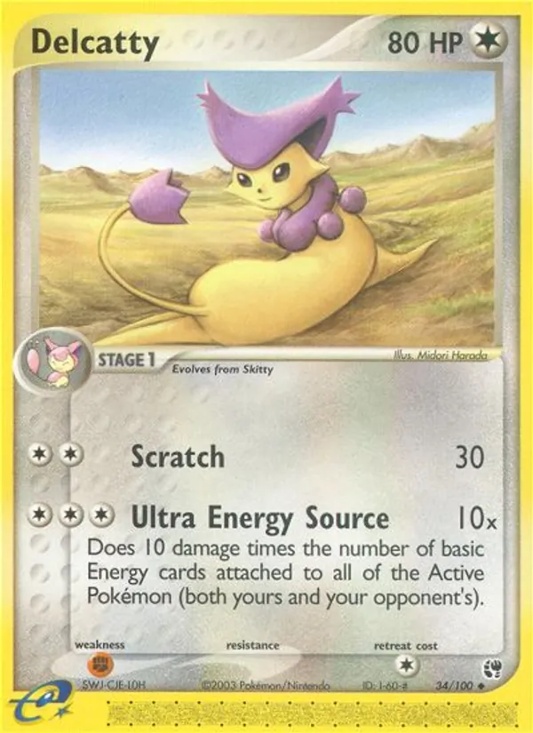 Delcatty #34/100