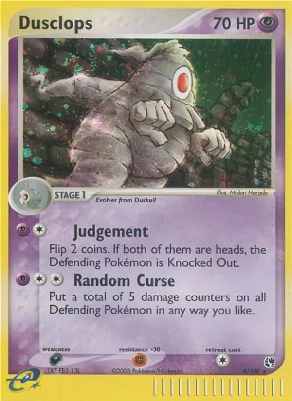 Dusclops #4/100