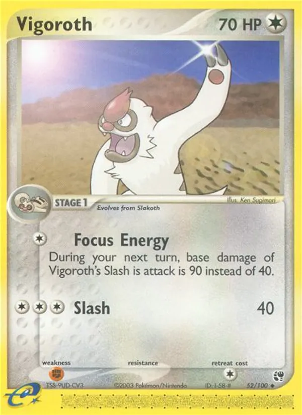 Vigoroth #52/100