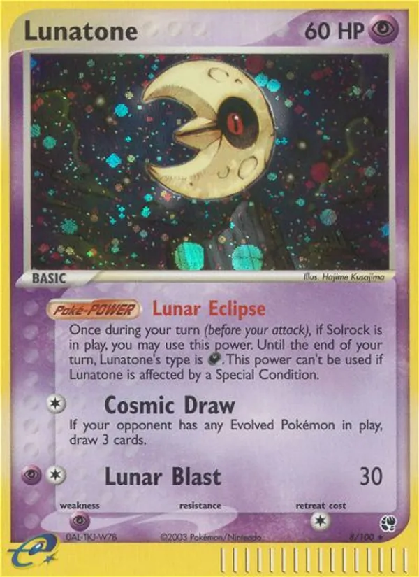 Lunatone #8/100