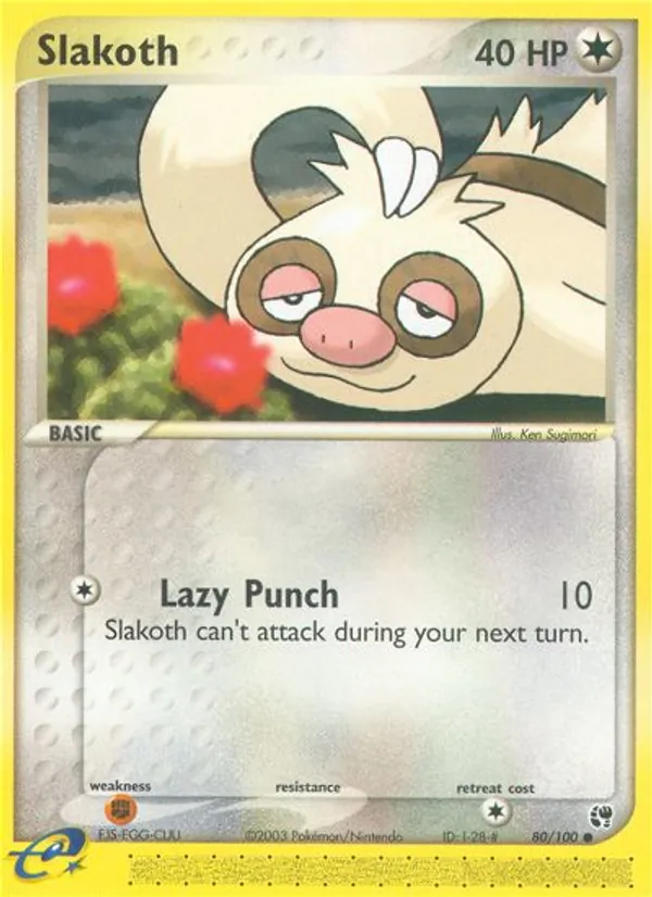 Slakoth #80/100
